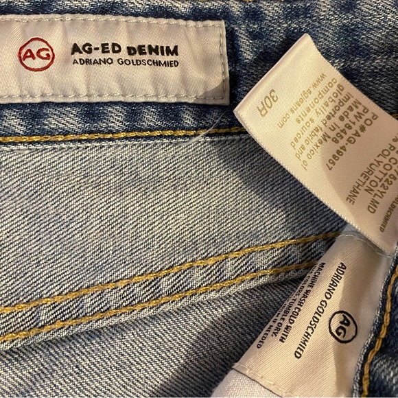 AG Adriano Goldschmied denim. Size 30 R crop. - Picture 4 of 4